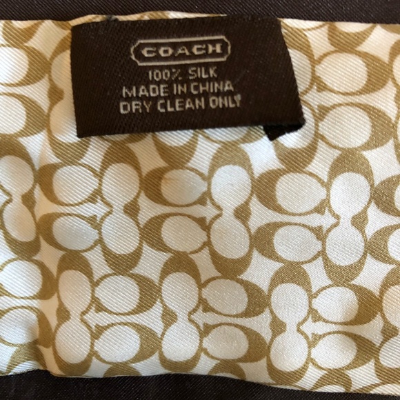 Coach 100% scarf - Picture 5 of 6